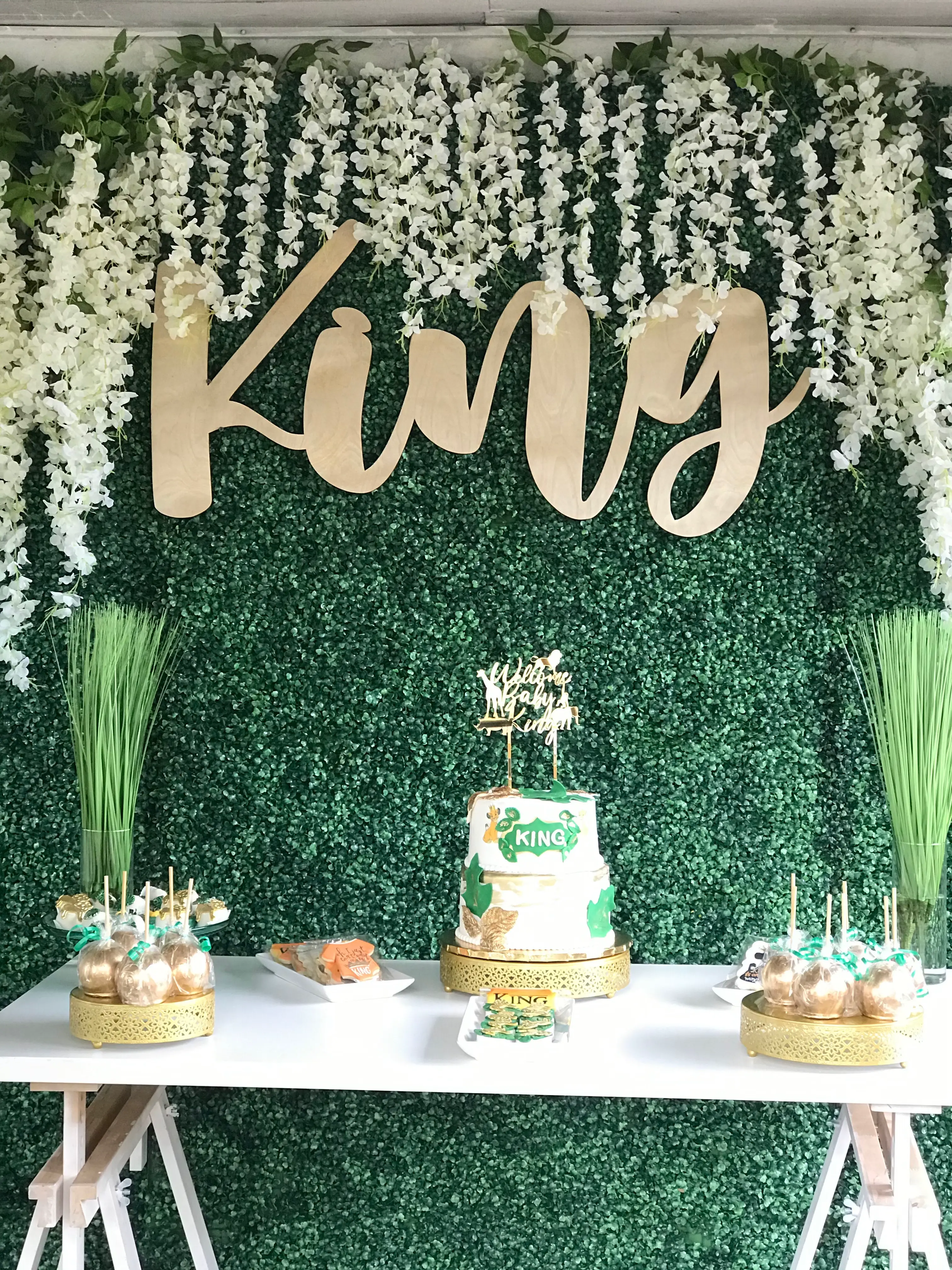 Professional event setup team